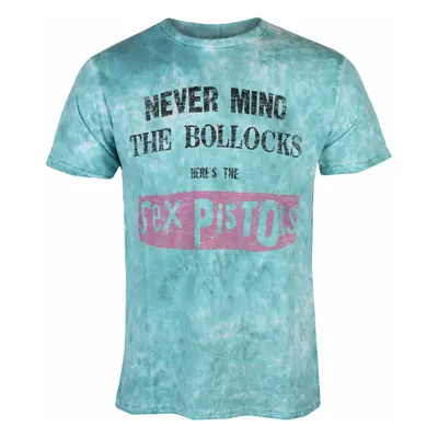 men's t-shirt Sex Pistols - NMTB Distressed - BLUE - ROCK OFF