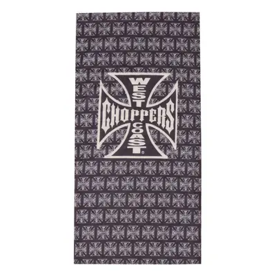 Neck warmer WEST COAST CHOPPERS - CROSS - BLACK