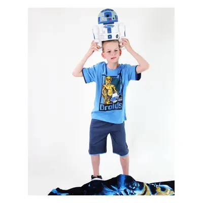 boy's set ( t-shirt, shorts) TV MANIA - Star Wars Clone - Blue