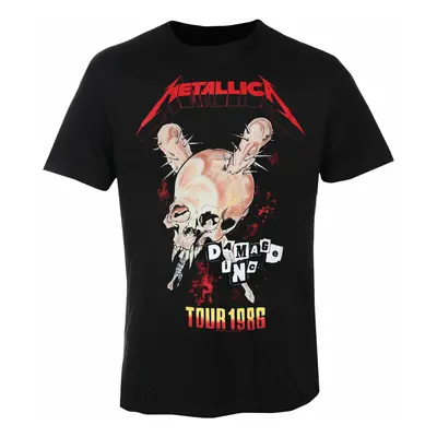 men's t-shirt METALLICA - TOUR - BLACK - AMPLIFIED