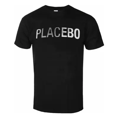 Men's t-shirt Placebo - Logo - Black - ROCK OFF