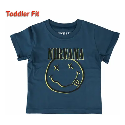 Children's t-shirt Nirvana - Inverse Happy Face - ROCK OFF