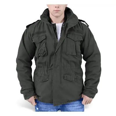 men's jacket winter SURPLUS - Regiment M65 - BLACK