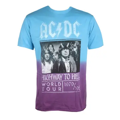 Men's t-shirt AC/DC - HIGHWAY TO BLUE TO PURPLE - AMPLIFIED