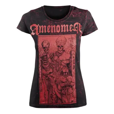 Women's t-shirt AMENOMEN - POPE AND DEATH