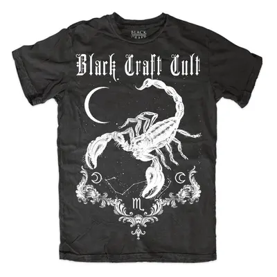 t-shirt men's - Scorpio - BLACK CRAFT