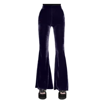 Women's pants KILLSTAR - Moondance Bell - PLUM