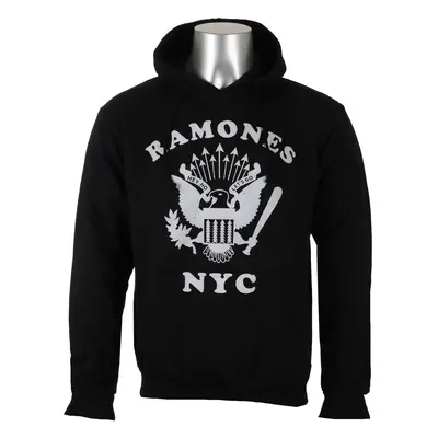 hoodie men's Ramones - Retro Eagle NYC - ROCK OFF