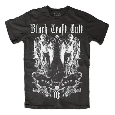 t-shirt men's - Virgo - BLACK CRAFT