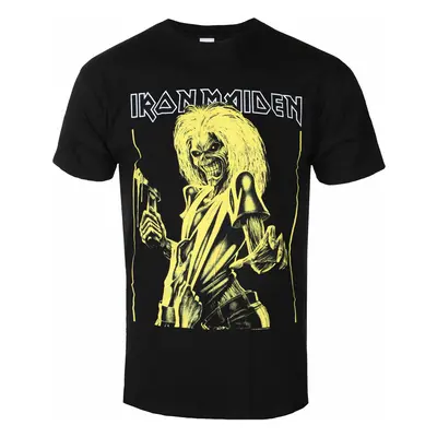 Men's t-shirt Iron Maiden - Yellow Flyer - ROCK OFF