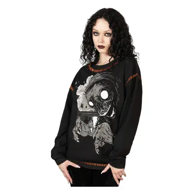 unisex sweatshirt KILLSTAR - Fatality - Black