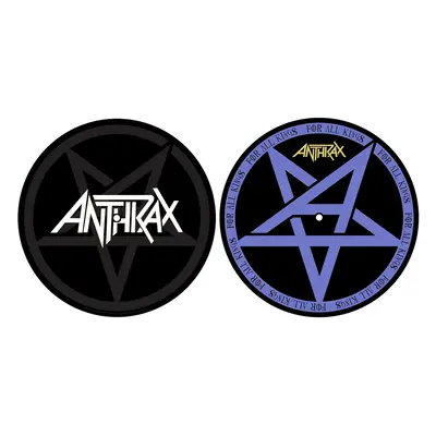 gramophone pad (set 2pcs) ANTHRAX - PENTATHRAX / FOR ALL KINGS - RAZAMATAZ