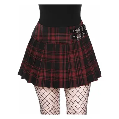 Women's skirt KILLSTAR - Bat Girl - TARTAN