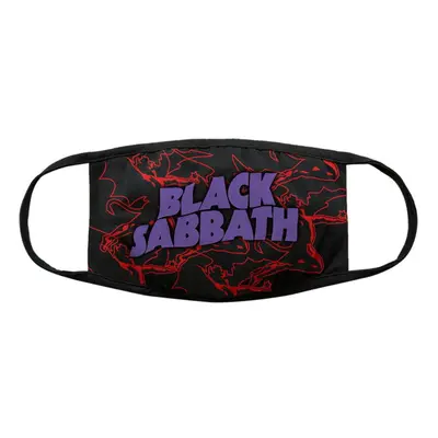 Face mask Black Sabbath - Red Thunder V2 - ROCK OFF