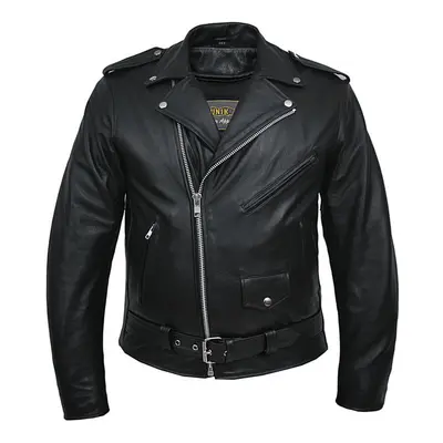 Men's leather biker jacket UNIK