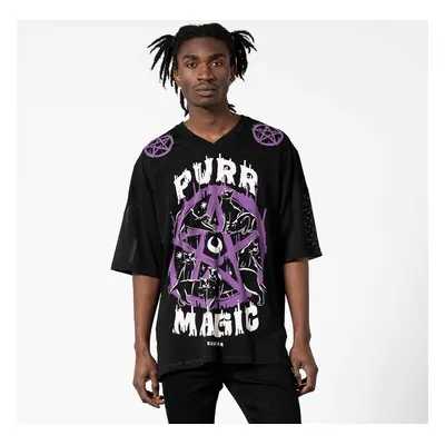 men's T-shirt KILLSTAR - Purr Magic Sports Jersey - Black