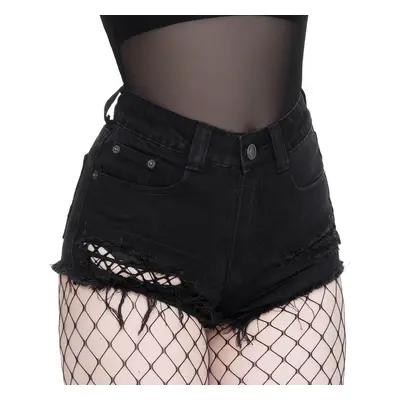 Women's shorts KILLSTAR - Zoey - BLACK