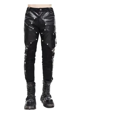 men's trousers DEVIL FASHION - London Punk Slim Fit Punk