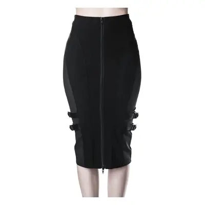 Women's skirt KILLSTAR - Decibel Midi - BLACK