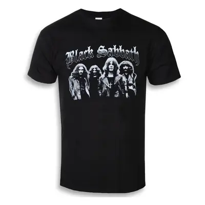 t-shirt metal men's Black Sabbath - Greyscale Group - ROCK OFF