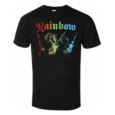 men's t-shirt RAINBOW - RITCHIES RAINBOW - BLACK - PLASTIC HEAD