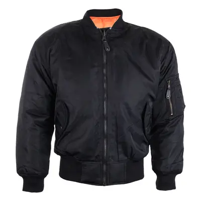 jacket men spring/fall OSX - MA FLIGHT - TEXTILE (BLACK)