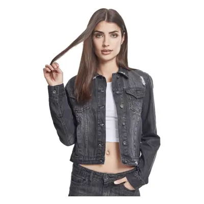 Women's jacket URBAN CLASSICS - Denim