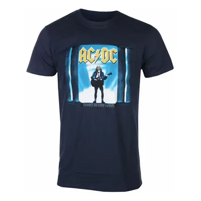 men's t-shirt AC/DC - Who Made Who - NAVY - ROCK OFF