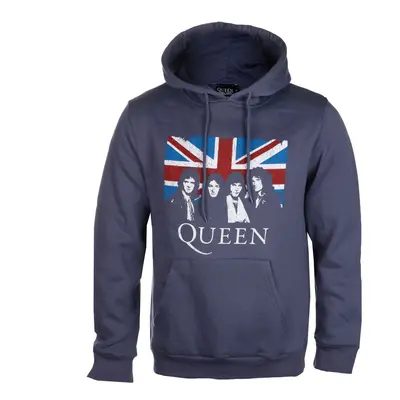 hoodie men's Queen - Vintage Union Jack - ROCK OFF