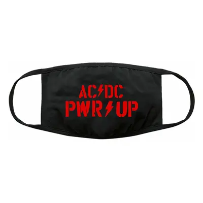 Mask AC/DC - PWR-UP Logo - Black - ROCK OFF