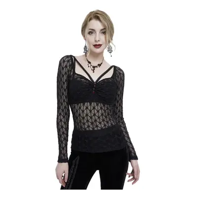 women's t-shirt with long sleeves DEVIL FASHION - VITRAGE