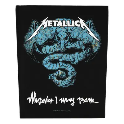 large applique METALLICA - WHEREVER I MAY ROAM - RAZAMATAZ