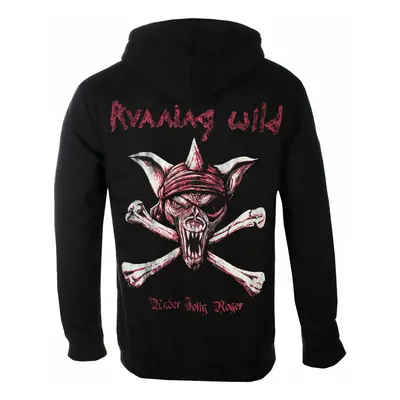 men's sweatshirt RUNNING WILD - UNDER JOLLY ROGER - CROSSBONES - PLASTIC HEAD