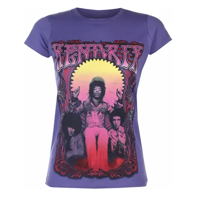 Jimi Hendrix - Karl Ferris Wheel - PURPLE - ROCK OFF women's T-shirt