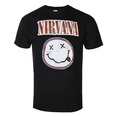 Men's t-shirt Nirvana - Distressed Logo - ROCK OFF