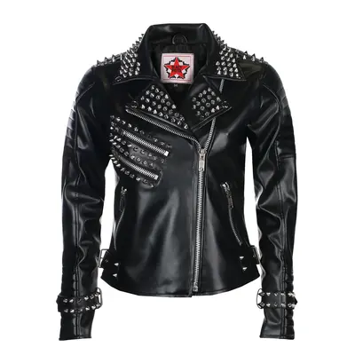 Women's (biker) jacket BLACK PISTOL - Rockers Lady - Sky Black