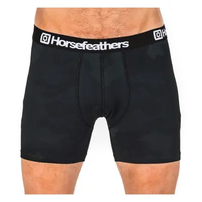 Men's Boxer Shorts HORSEFEATHERS - SIDNEY - BLACK CAMO