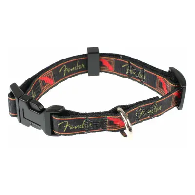 dog collar PERRIS LEATHERS - Fender - Black Red Yellow