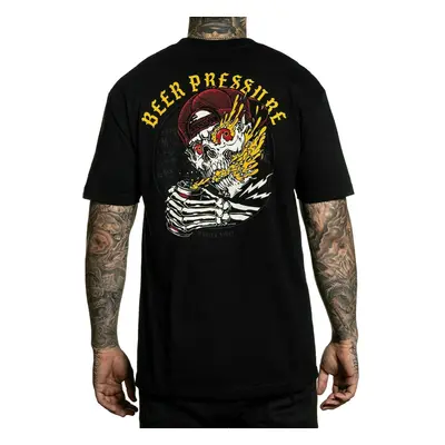 Men's t-shirt SULLEN - BEER PRESSURE - BLACK