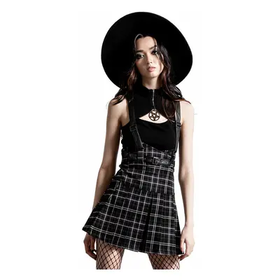 Women's skirt KILLSTAR - Shadows Suspender - Ash