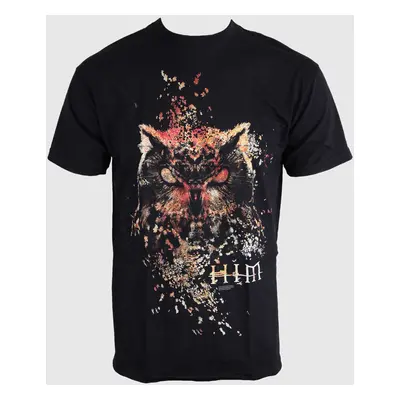 men's t-shirt - HIM Owl Colour - Black - ROCK OFF