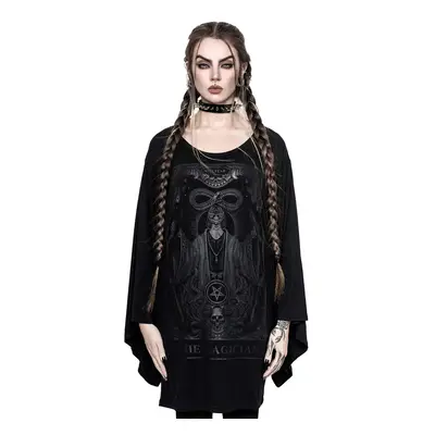 Women's t-shirt with long sleeves (tunic) KILLSTAR - Magician