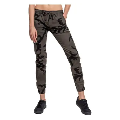 Women's trousers URBAN CLASSICS - Camo Jogging