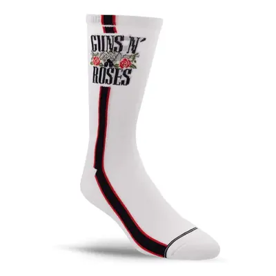 socks PERRI'S SOCK - Guns N' Roses - SIDE STRIPE - WHITE