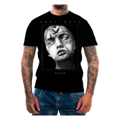 t-shirt men's - Pain - ART BY EVIL