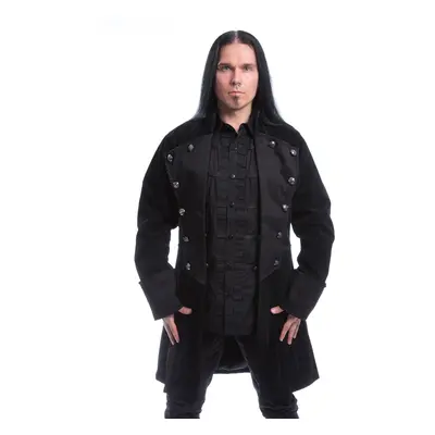 Men's coat POIZEN INDUSTRIES - MONARCH - BLACK VELVET