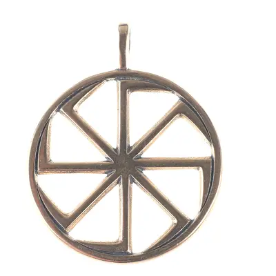 pendant SPINNING WHEEL - bronze