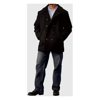 men's coat ROTHCO - PEA COAT - BLACK