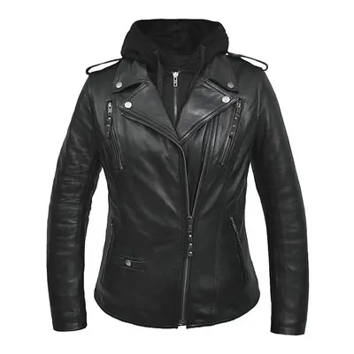 Women's biker jacket (set hoodie + jacket) UNIK