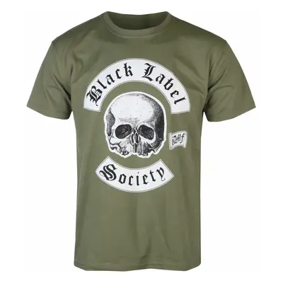 men's t-shirt BLACK LABEL SOCIETY - THE ALMIGHTY - OLIVE - PLASTIC HEAD